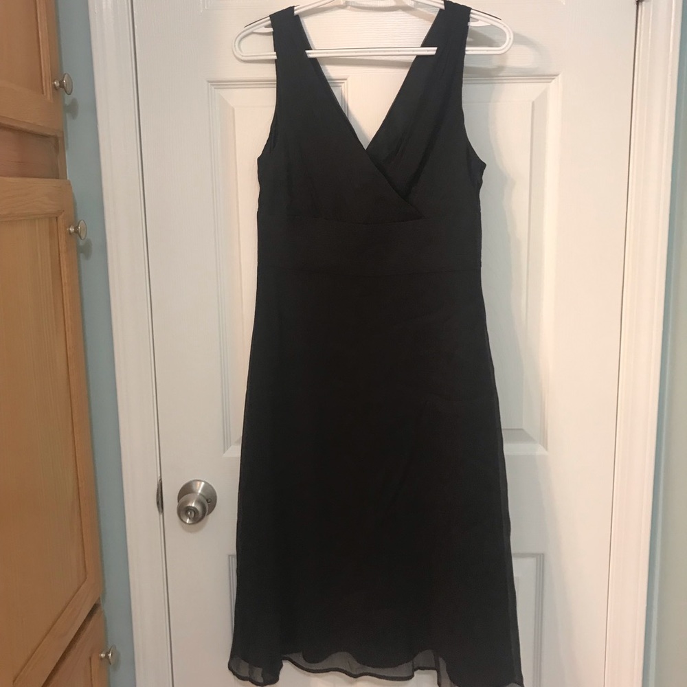 J Crew NWT Sophia Dress Black Sz 10